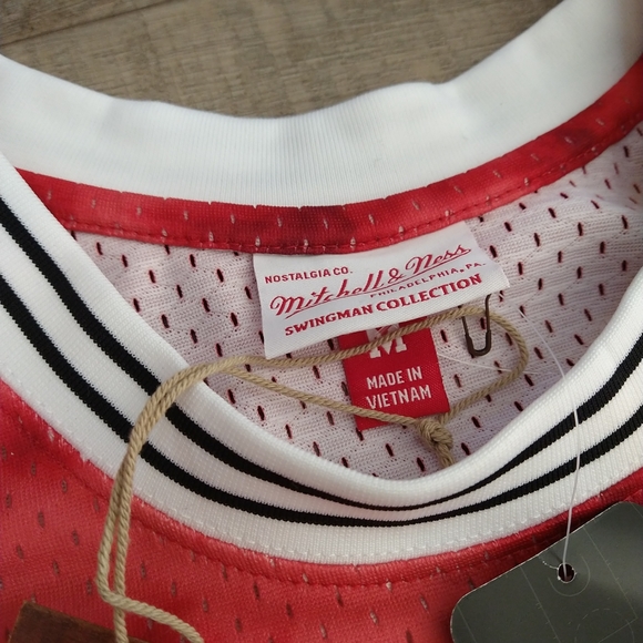 Medium Mitchell & Ness Scottie Pippen Chicago Bulls 97-98 Galaxy Swingman Jersey - Picture 5 of 9